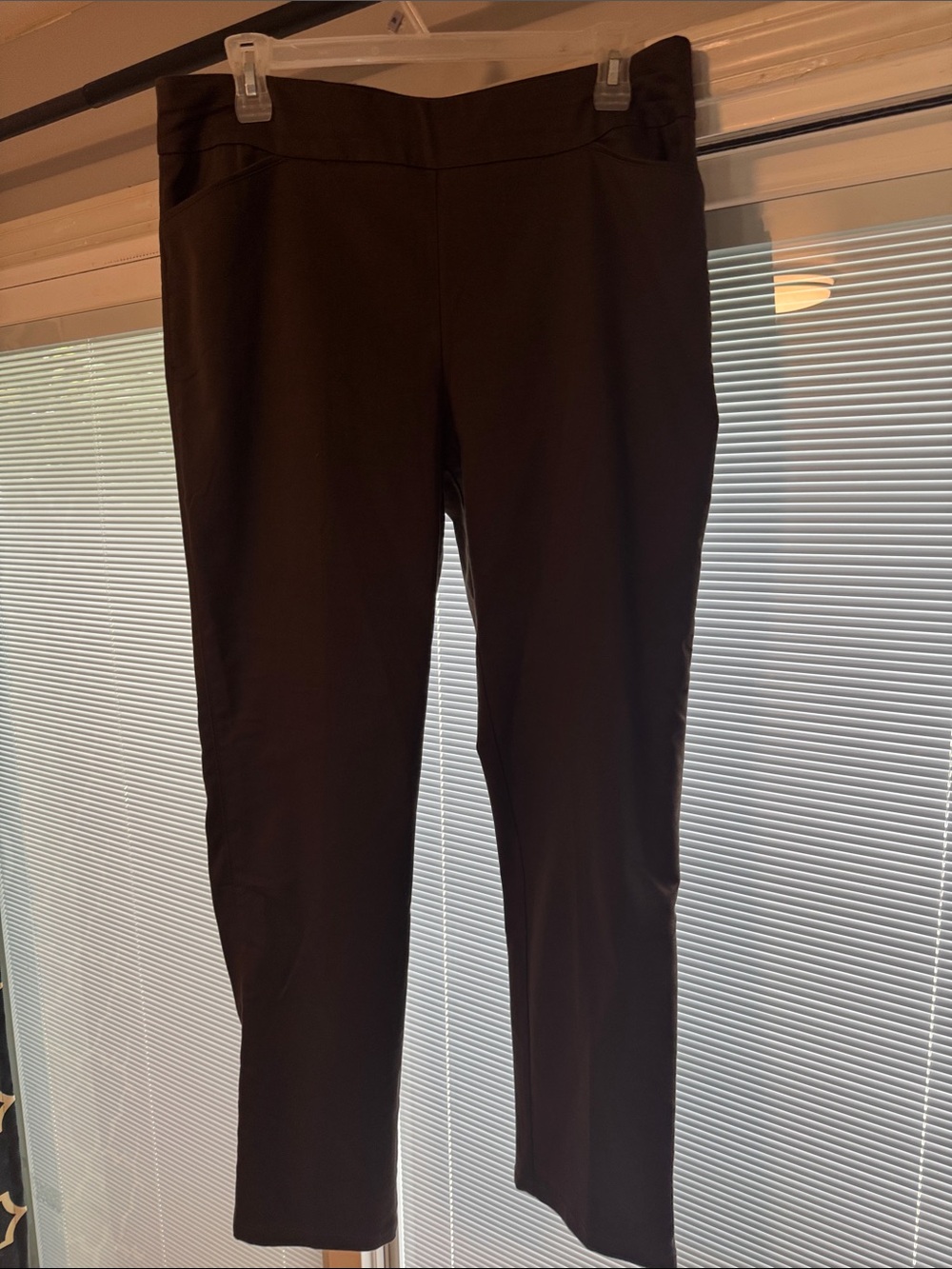 croft & barrow Brown Effortless Stretch Pants 18 Long